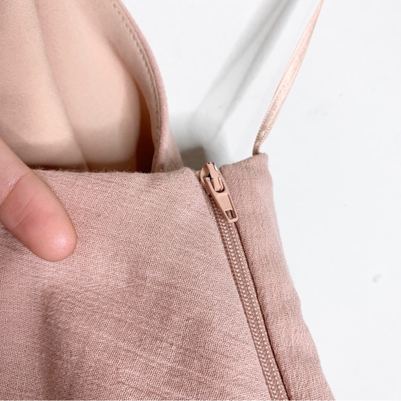 No Pise La Grama La Enamorada Top (Sz XS) One Shoulder Puff Sleeve Rose Khaki - Picture 11 of 15